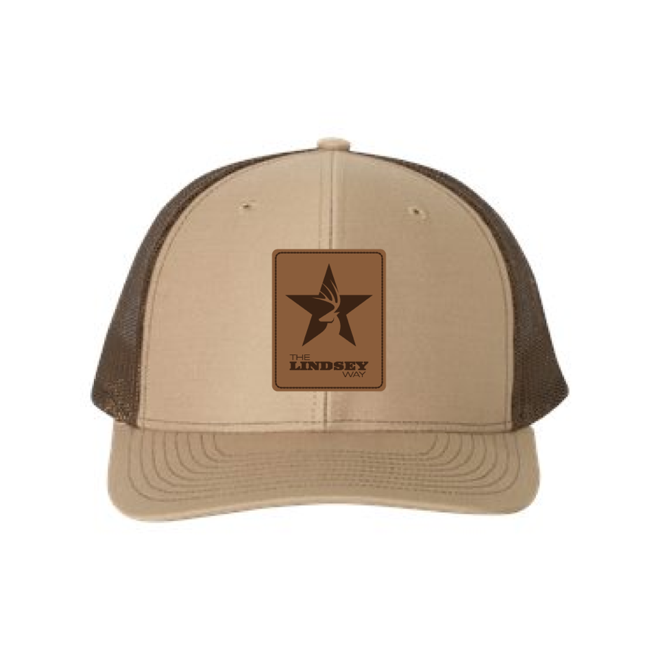 Leather Logo Patch Hat